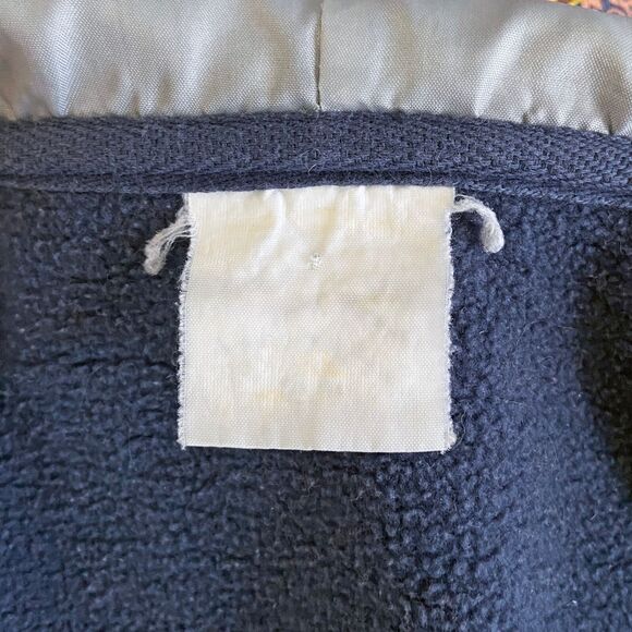 Christian Audigier Men's Full Zip Hoodie Size L (READ) Blue Gold Leopard Crown - Picture 6 of 8